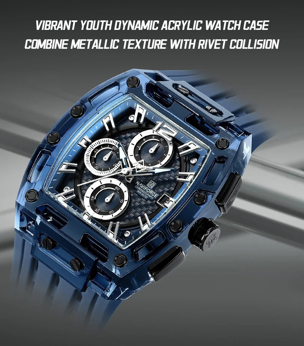 “G-FORCE CHRONO GF7105 | El Reloj que Habla de Tu Fuerza”