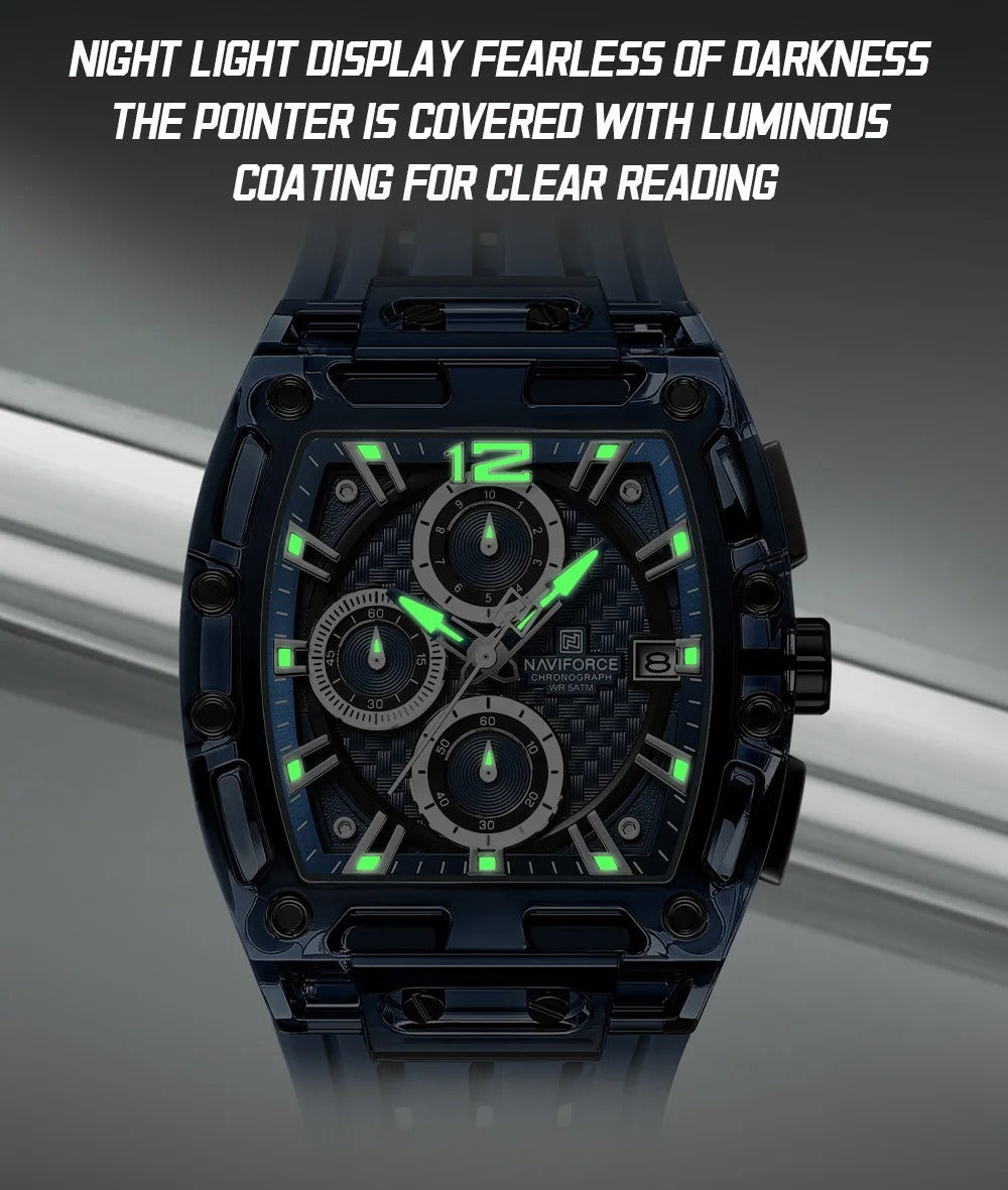 “G-FORCE CHRONO GF7105 | El Reloj que Habla de Tu Fuerza”