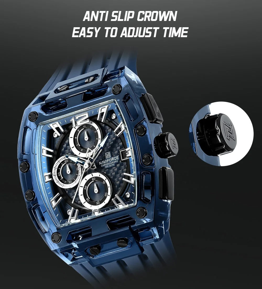 “G-FORCE CHRONO GF7105 | El Reloj que Habla de Tu Fuerza”