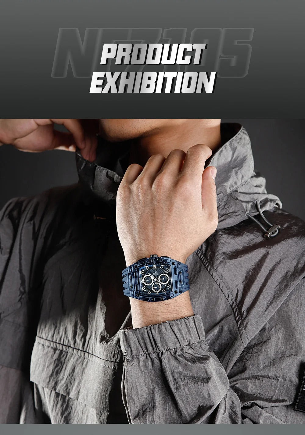 “G-FORCE CHRONO GF7105 | El Reloj que Habla de Tu Fuerza”