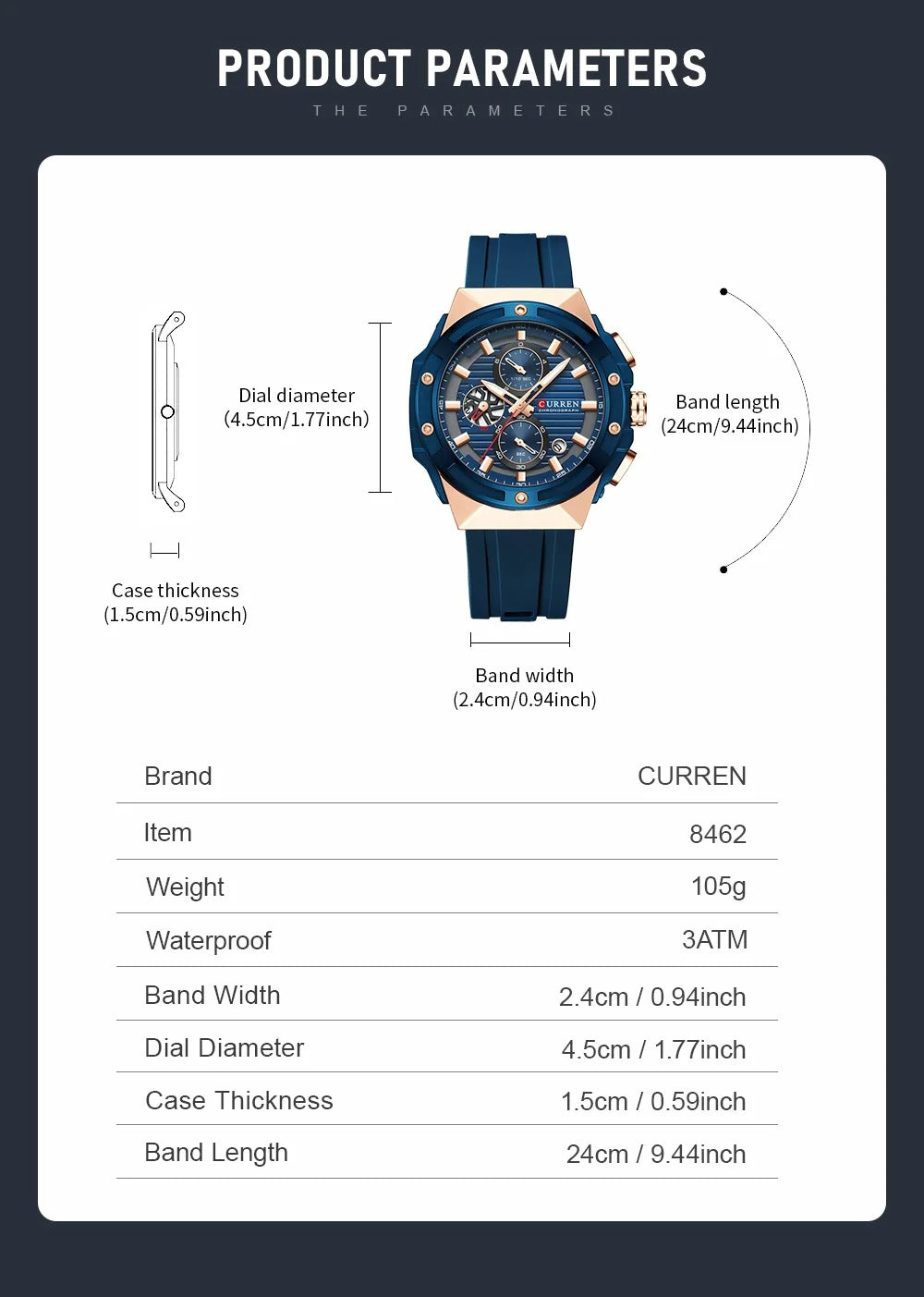 “El Reloj que Impone Respeto: G-FORCE CHRONO ”